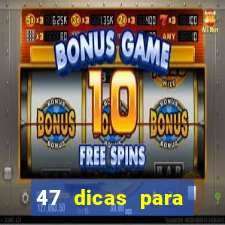 47 dicas para ganhar na mega sena download pdf